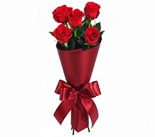 Букет 5 Красных роз Эдлесс Лав в Володарске