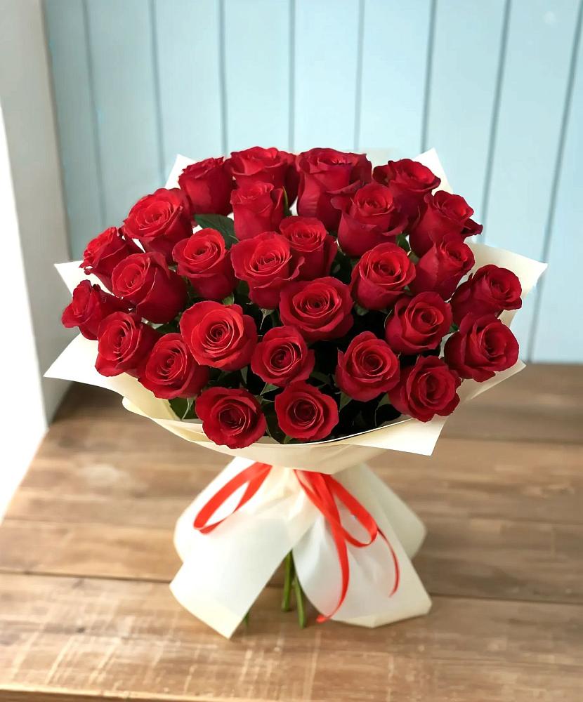 Букет 29 Красных роз в Володарске