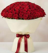 Букет 101 Красная роза Милано #REPLACE_PRED# Володарске
