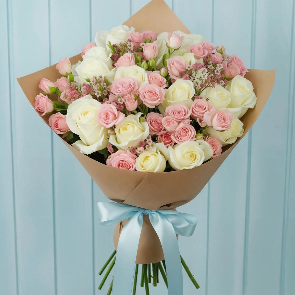 Букет цветов из: Розы в Володарске