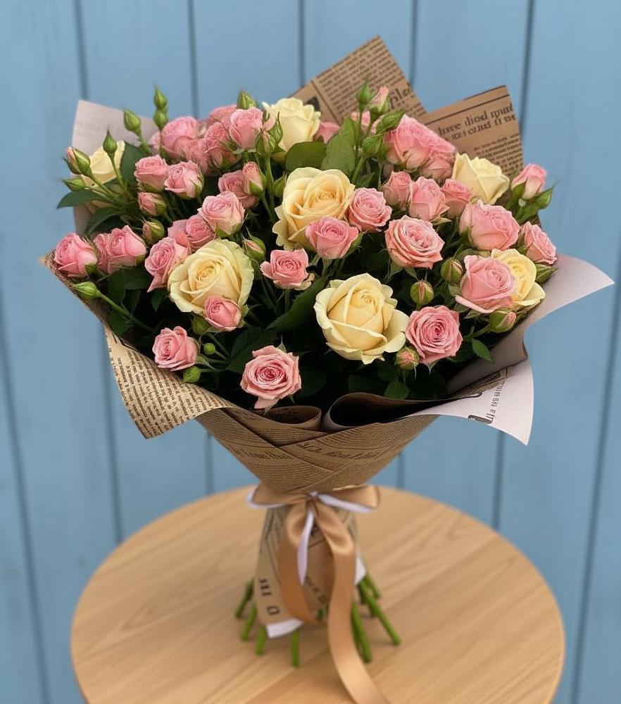 Букет цветов из: Розы в Володарске