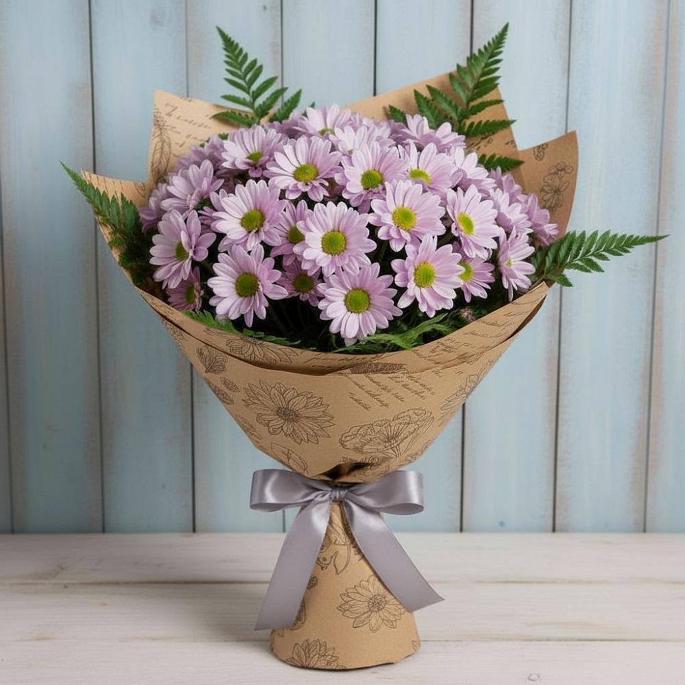 Букет цветов из: Хризантемы в Володарске