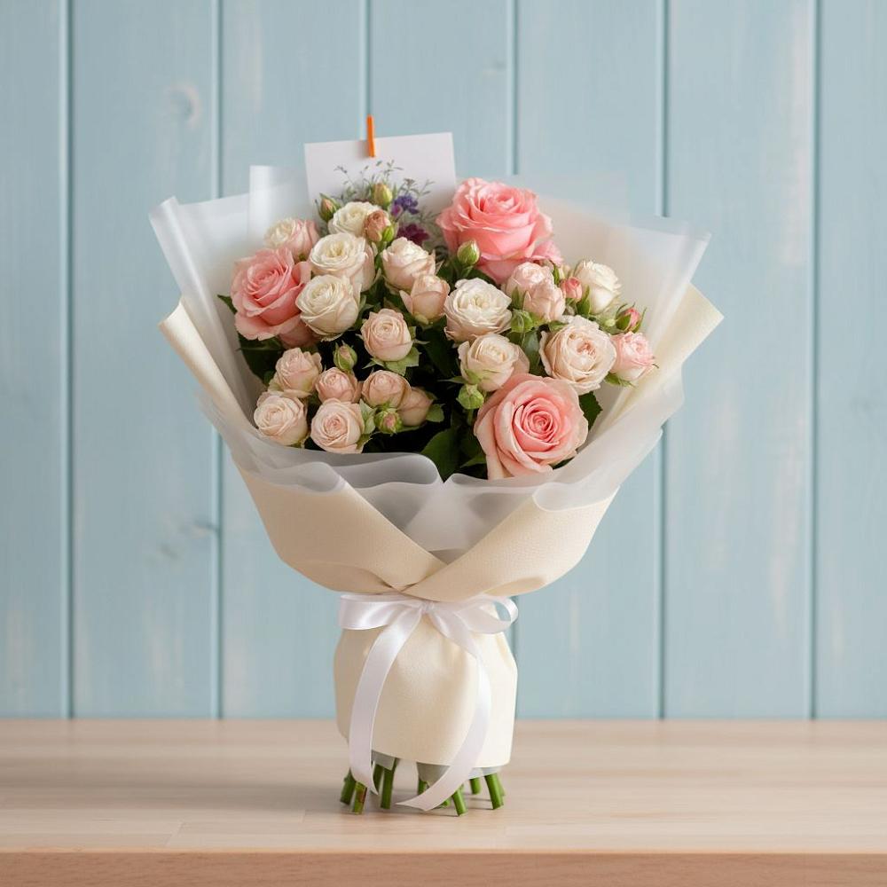 Букет цветов из: Розы в Володарске