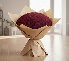 Букет 101 Красная роза в Володарске