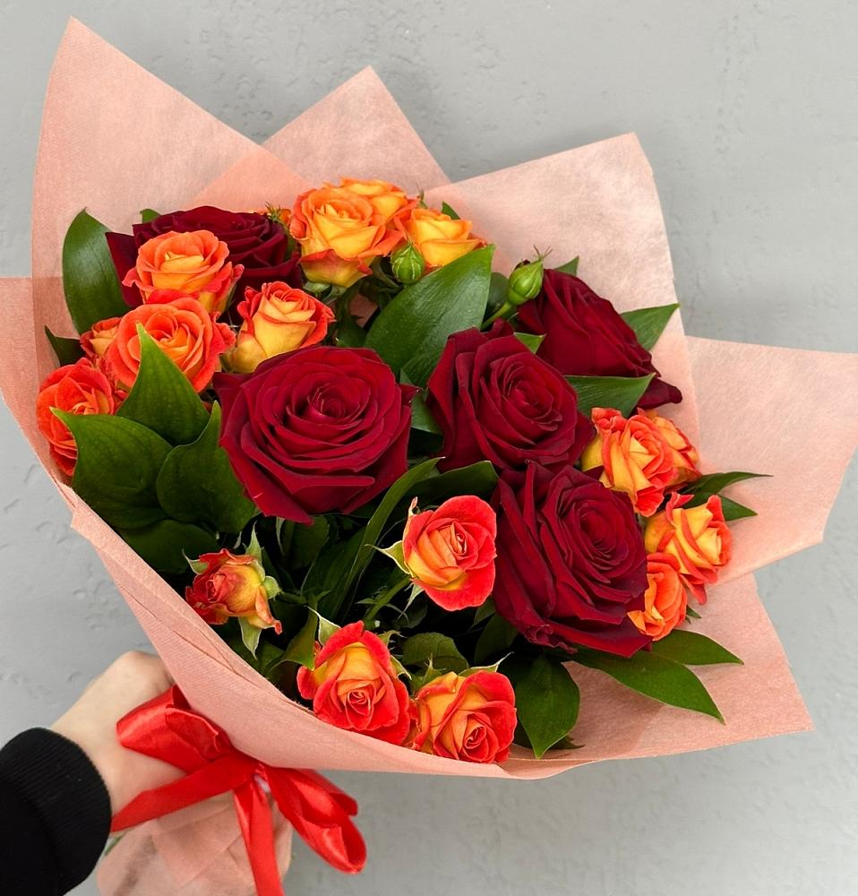 Букет Любовь и восторг в Володарске