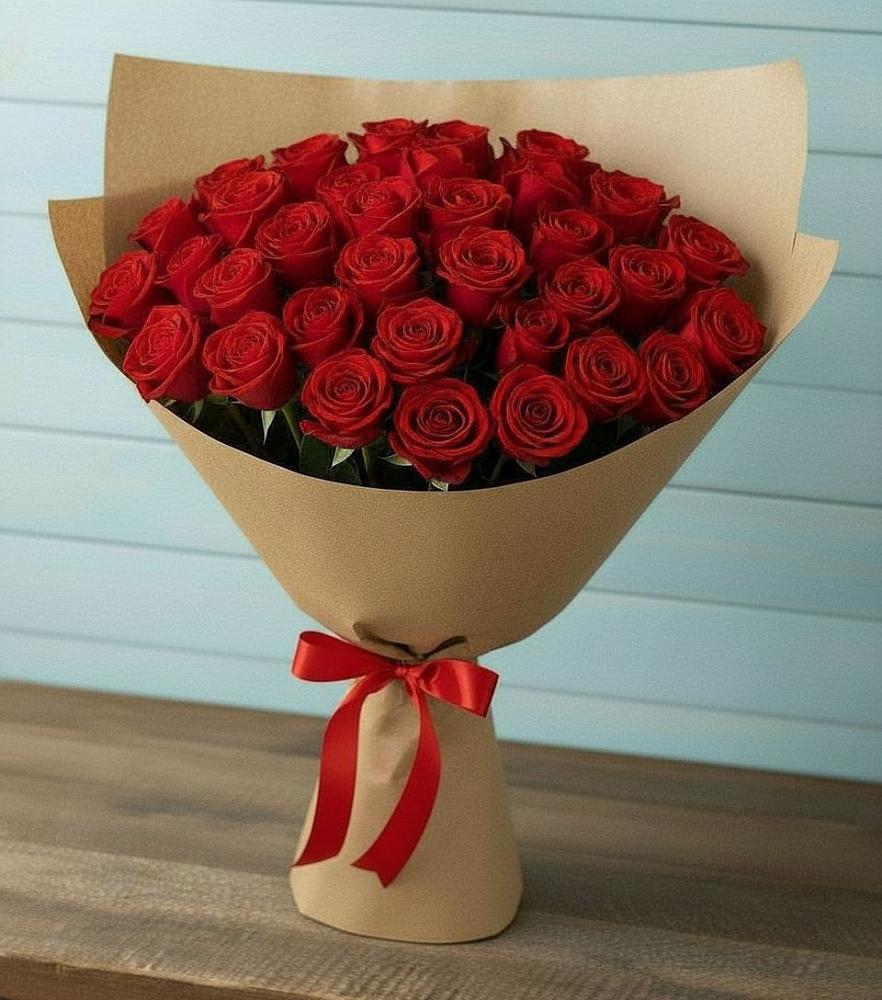Букет Красные розы Милано в Володарске