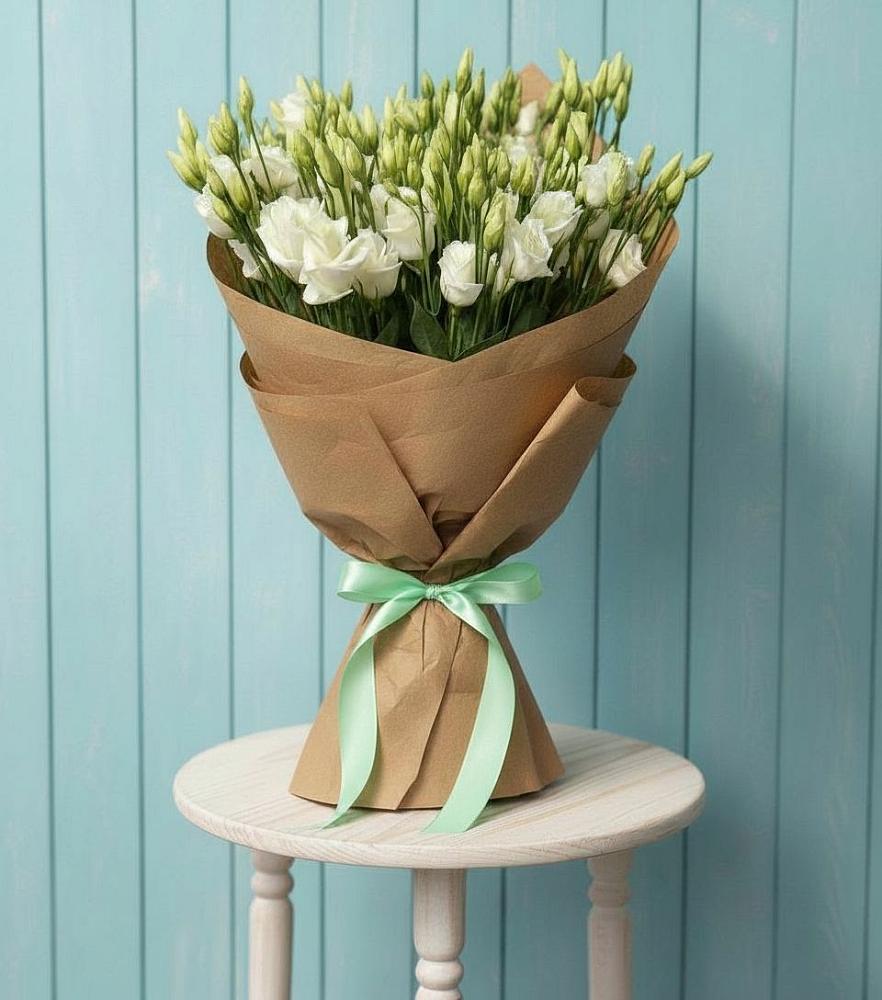 Букет цветов из: Лизиантусы в Володарске