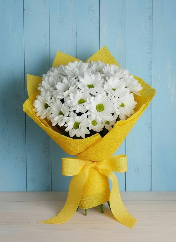Букет цветов из: Хризантемы в Володарске