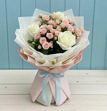 Букет цветов из:  Розы в Володарске
