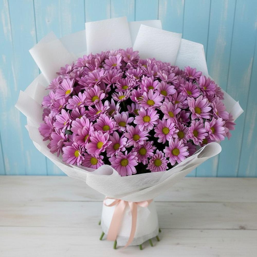 Букет цветов из: Хризантемы в Володарске