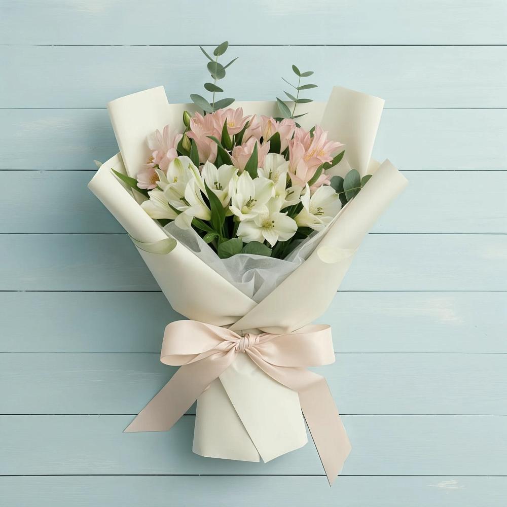 Букет цветов из: Альстромерии в Володарске