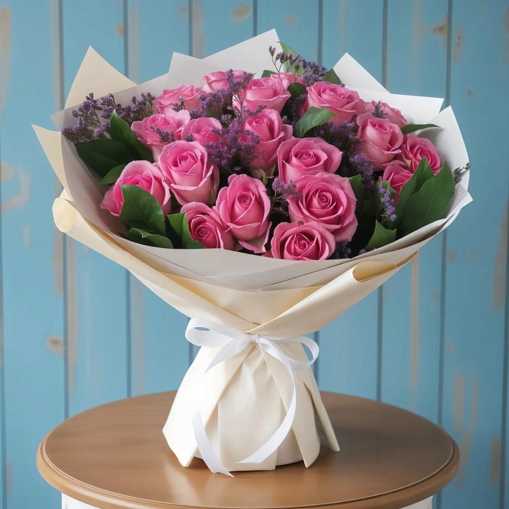 Букет цветов из: Розы в Володарске