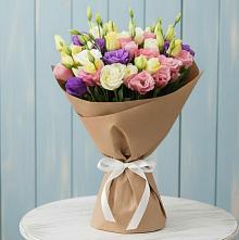 Букет цветов из:  Лизиантусы в Володарске