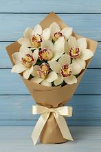 Букет цветов из:  Орхидеи и Розы в Володарске